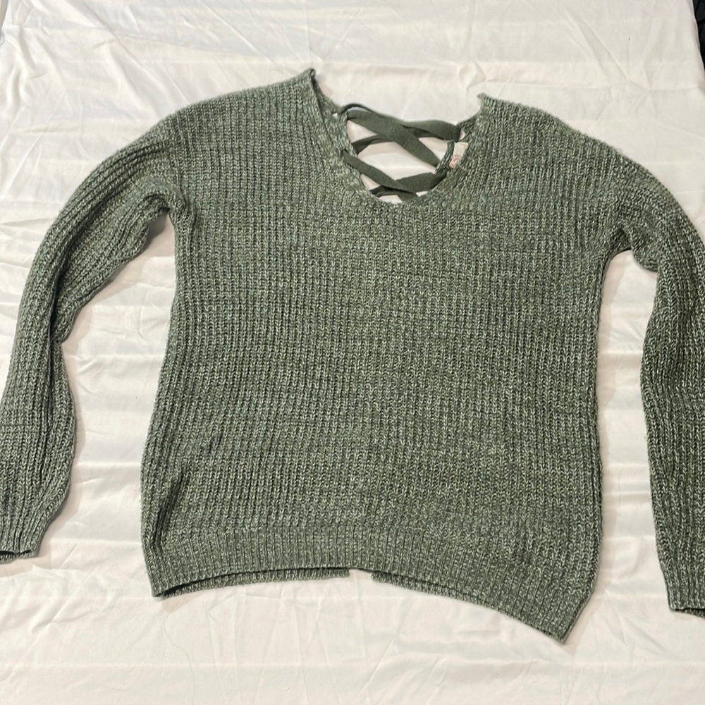 Braided Knit Sweater